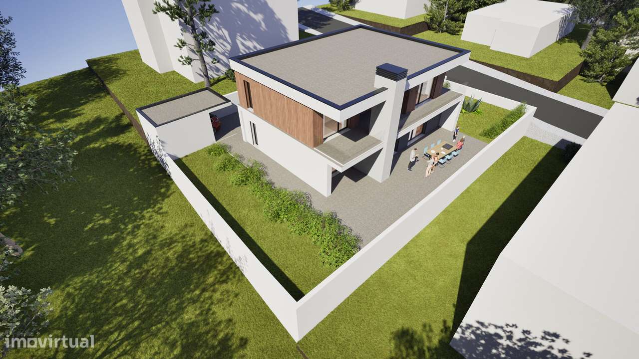 Moradia Isolada T4 - Arquitetura Moderna a 4 Kms do Centro-19