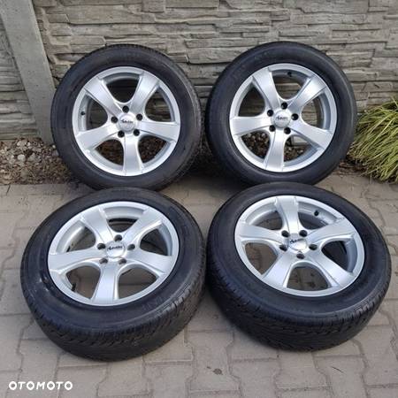 4x 7x16 ET35 5x110 Używane koła aluminiowe z oponami letnimi Opel, Saab - 1