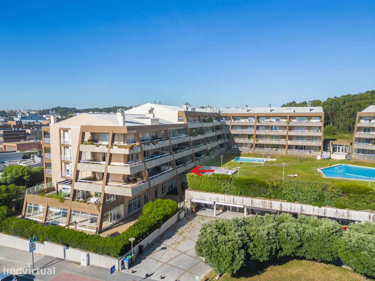 Apartamento T1 - Condomínio Fechado - Praia da Madalena-4