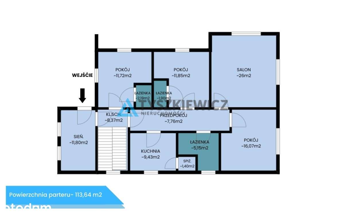 Nieruchomość 300 m od plaży-7