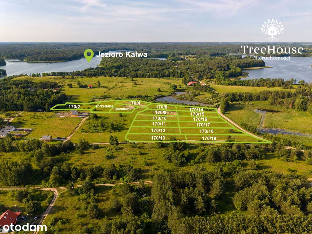 Pasym – działki budowlane nad jeziorem Kalwa - Pełny obrazek: 3/20