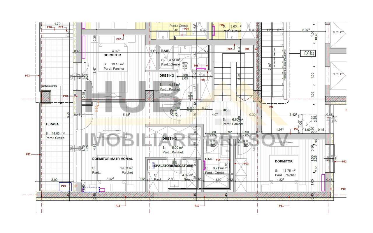 De vanzare Penthouse 2 Nivele | 6 Camere | Racadau | 158mp Utili-12