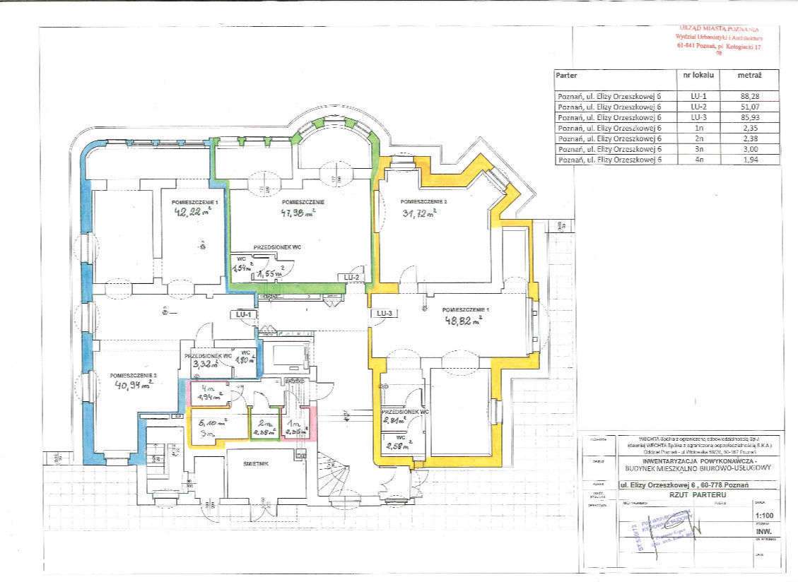 top miejsce, lokal podzielony na 3 mieszkania-5