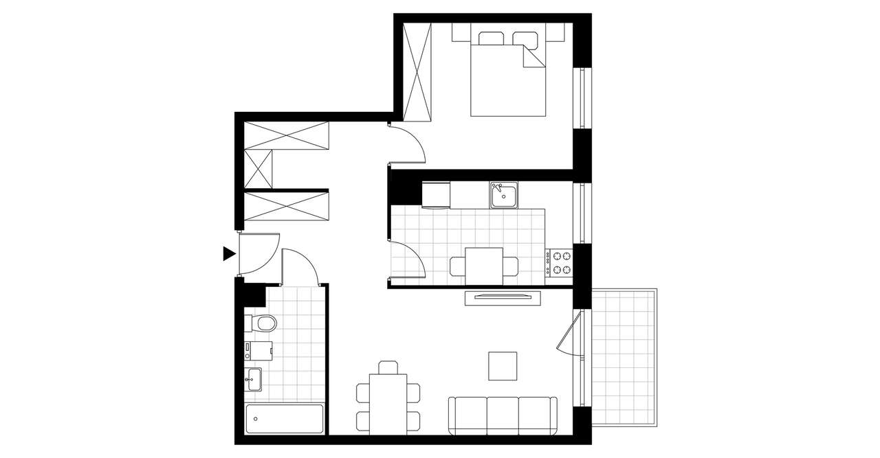 Pod Jeleniami | mieszkanie 3-pok. | A1.3/11 - Pełny obrazek: 4/9