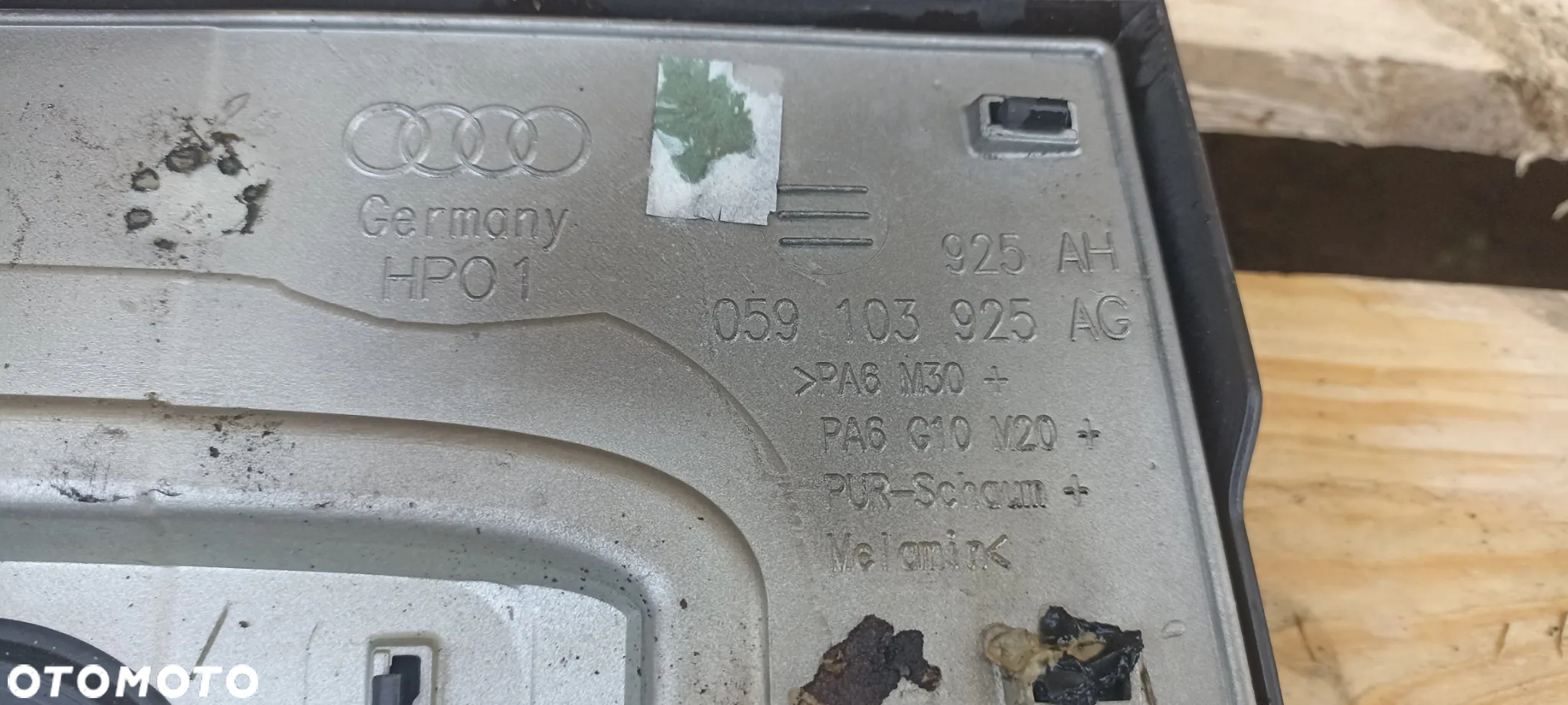 AUDI A6 A8 3.0 TDI OSŁONA POKRYWA NA SILNIK ASB - 8