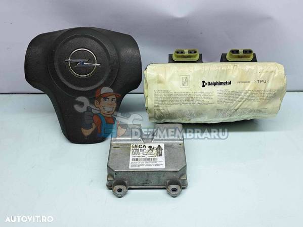Kit airbag - Plansa bord Opel Corsa D [Fabr 2006-2013] 13256903 13235770 - 3