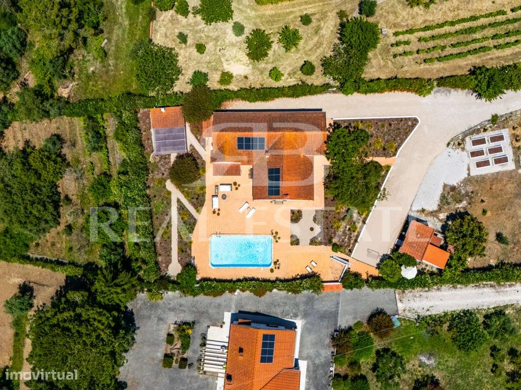 Encantadora Casa de Campo T5 com vista ampla para o campo - Jardim,...-53