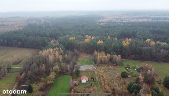 Działka budowlana 1000m2 - media, ogrodzeni