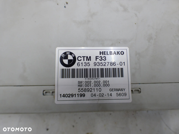 BMW F33 M4 4 CABRIO MODUŁ DACHOWY 6135 9371386-01 9371386 OEM - 3