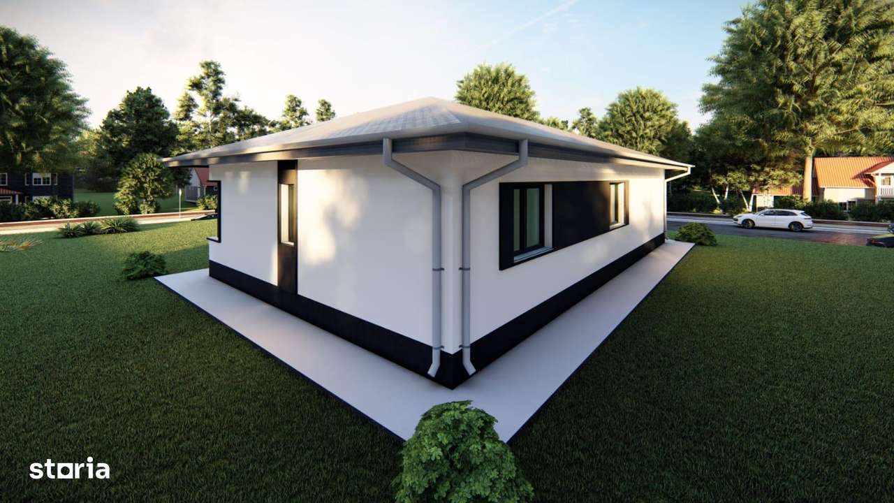 PLACA! CANALIZARE! 2 BAI! Incalz in pard! Casa 4 camere, Rediu - Imagine principală: 4/5