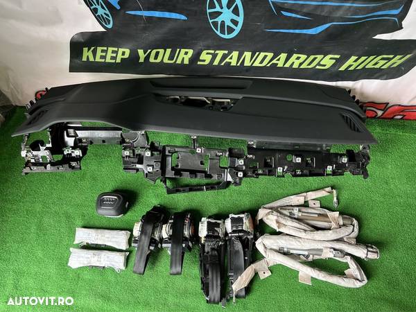 Audi Q8 4M8 Kit Airbag volan pasager Plansa Bord Cortine Centuri - 3