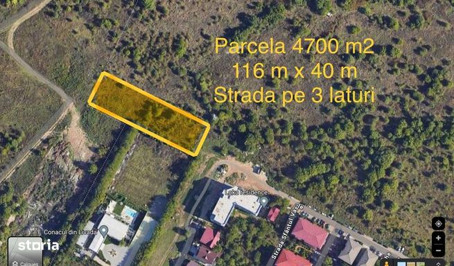 Parcela 4700 m2 Popesti Leordeni granita cu Sectorul 4