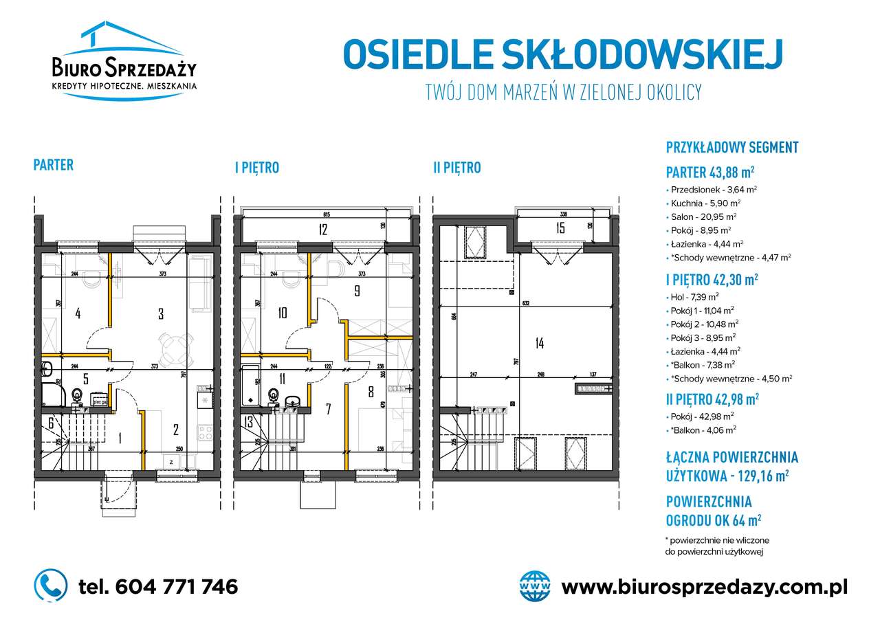 SEGMENT DLA RODZINY+2MP+OGRÓDEK-centrum Kobyłki - Pełny obrazek: 2/12