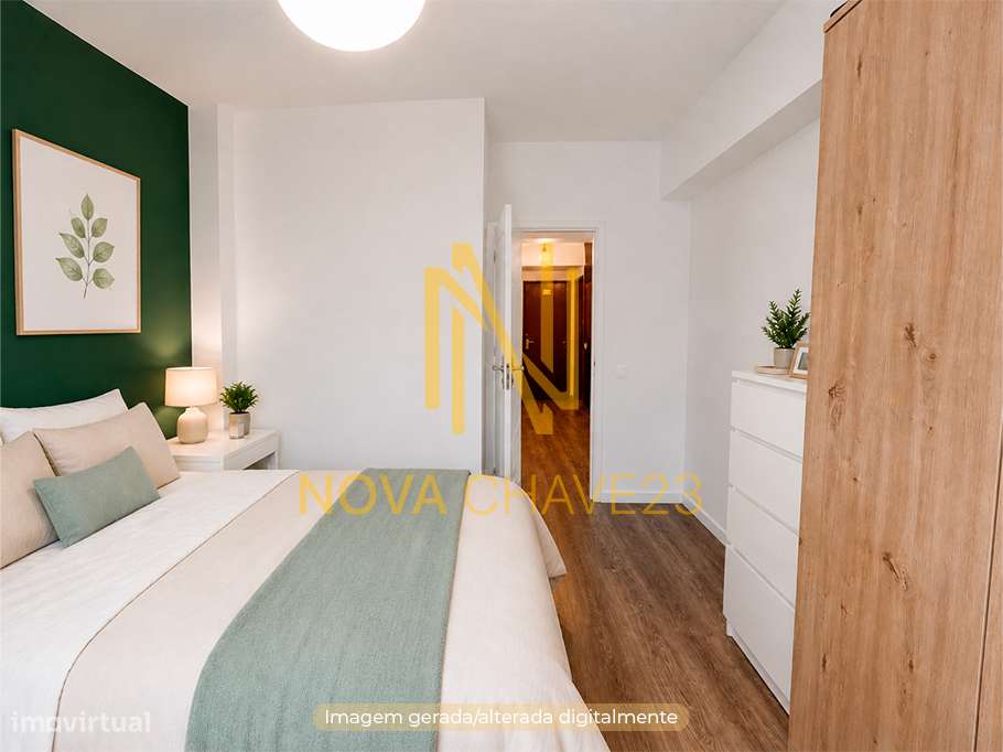 Apartamento T1 na Rinchoa – 55 m² | Cozinha e Sala em Open Space-6