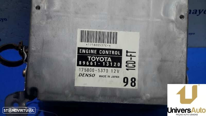 CENTRALINA MOTOR UCE TOYOTA COROLLA VERSO 2003 -8966113120 - 2