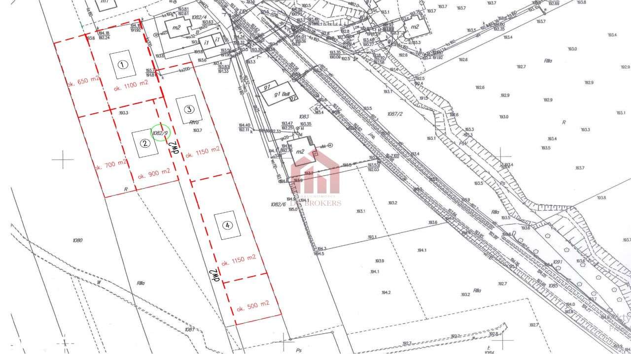 Działki z mediami 2km od Ropczyc Media 2 ostatnie - Pełny obrazek: 5/20
