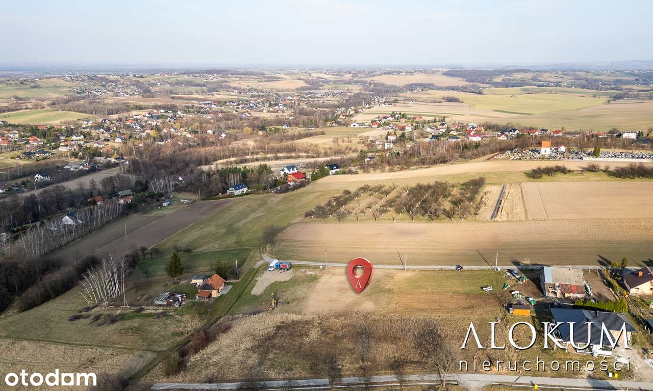 Widokowa działka nieopodal Wieliczki, Łazany - Pełny obrazek: 5/12