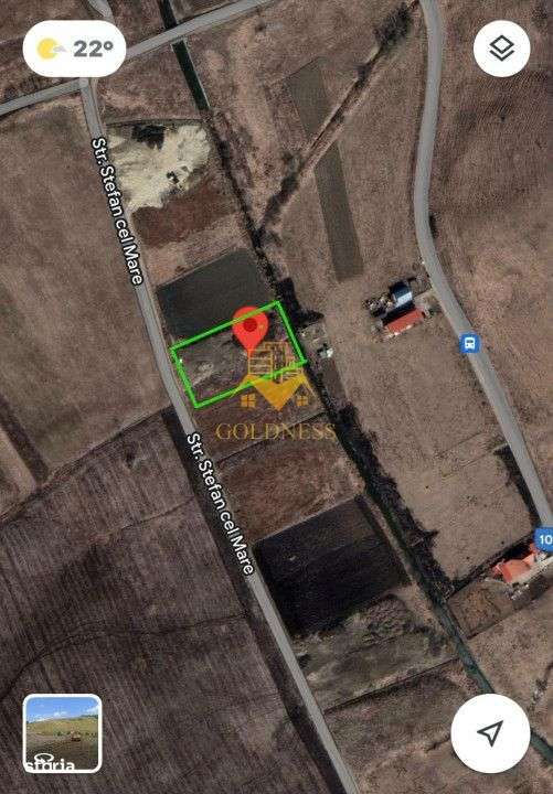 Teren Intravilan, Strada Stefan Cel Mare, 2800MP, Chinteni - Imagine principală: 1/2