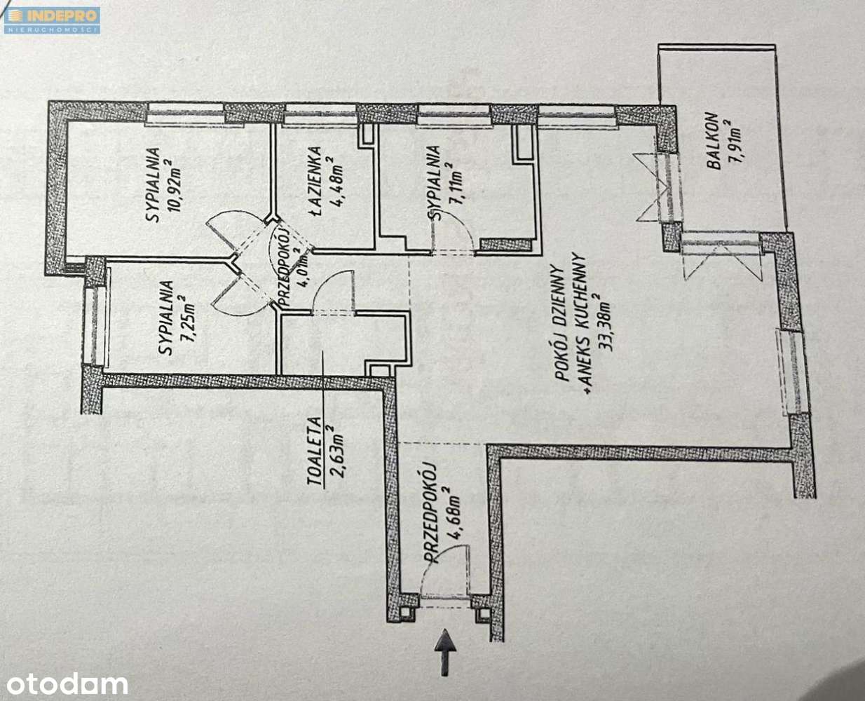 Stylowe 4 pokoje, 75 m², z dużym balkon – Radzymin-4