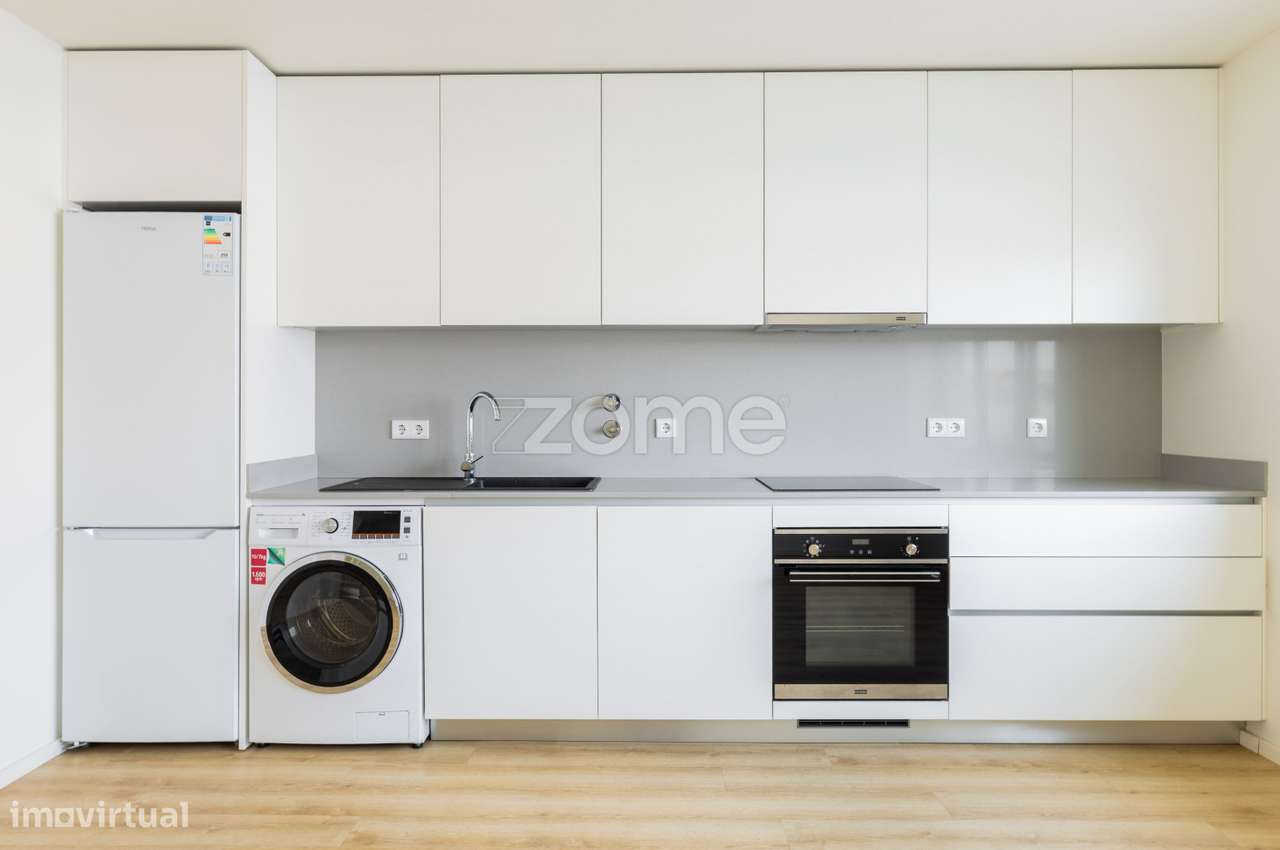 Apartamento T1 semi novo para arrendamento em São Vicente - Braga - Grande imagem: 4/12