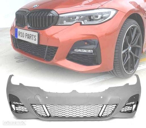 PARA-CHOQUE DIANTEIRO PARA BMW G20 G21 19- LOOK M TECH PDC - 1