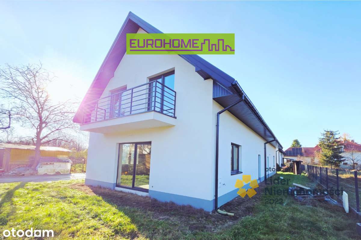 Nowoczesny dom w zabudowie bliźniaczej 140,8 m²-5