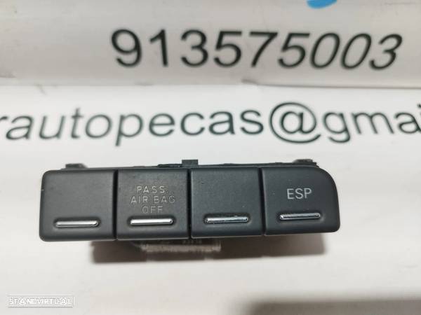 MODULO INTERRUPTOR SWITCH COMANDO COMUTADOR ESP LIGAR DESLIGAR  AIRBAG PASSAGEIRO 8E2941567 AUDI A6 - 1