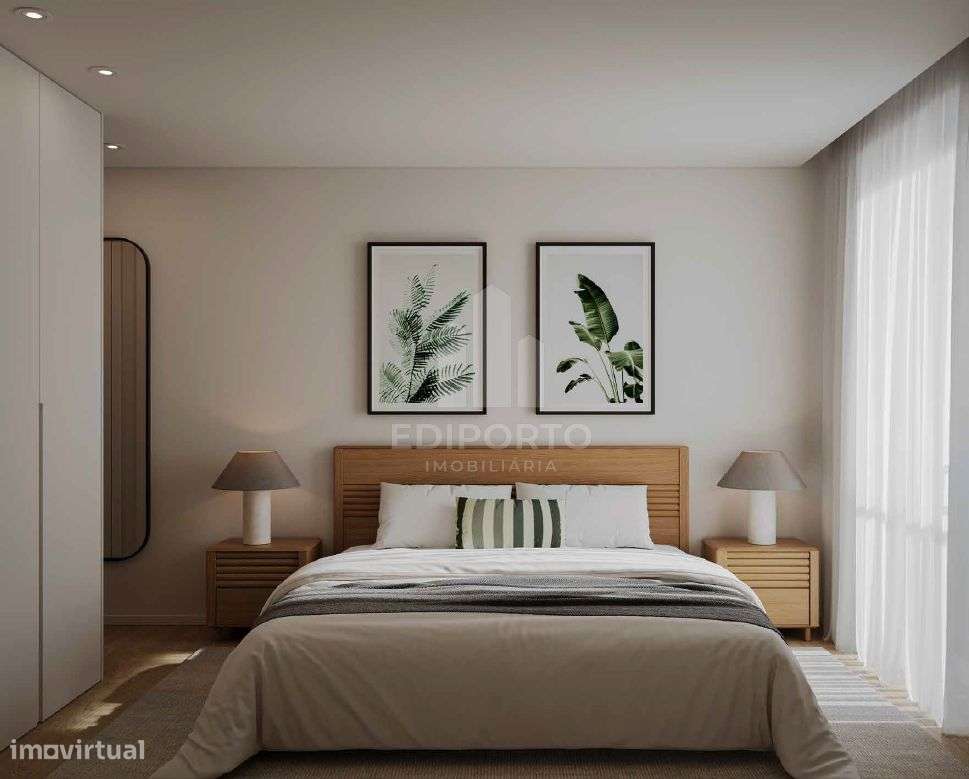 Fantástico apartamento T2+1 no Porto em condomínio de luxo- Paranhos,-1
