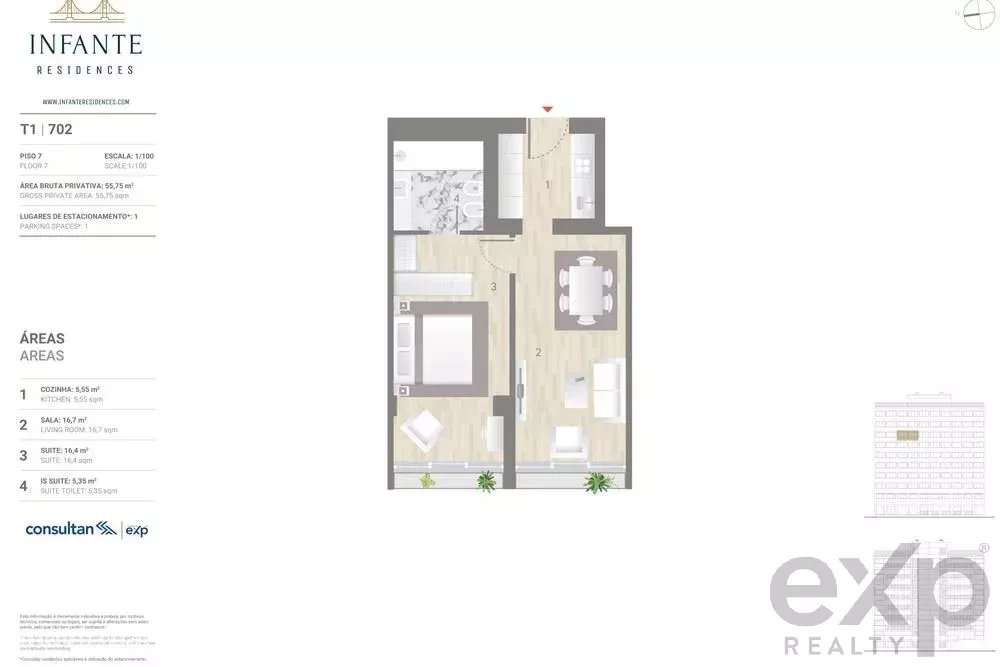 Apartamento T1 situado na Estrela, Lisboa-14