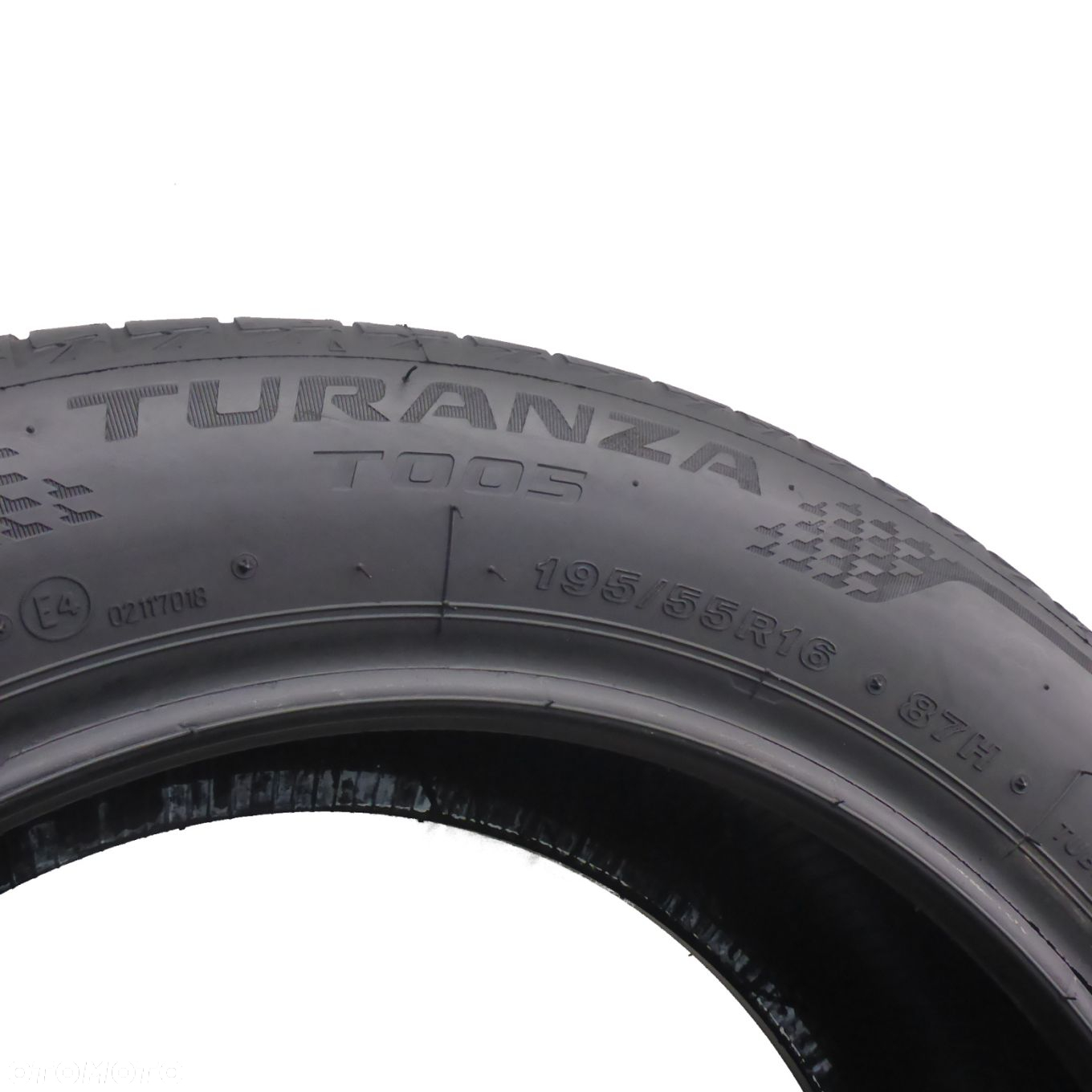 4 x BRIDGESTONE 195/55 R16 87H Turanza T005 Lato 2021 Jak Nowe NIEUŻYWANE - 6