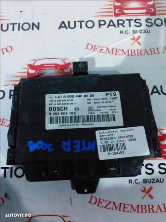 calculator senzori parcare mercedes benz sprinter 2006 2012 - 1