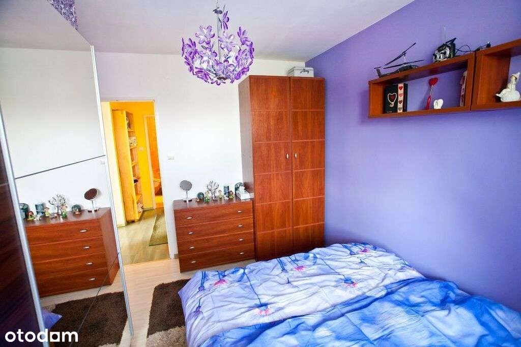 Przestronne i kolorowe 2 pokoje do adaptacji na 3