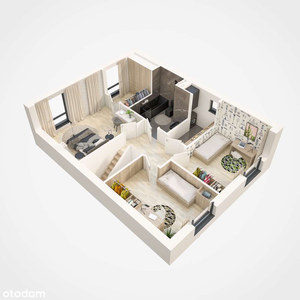 Nowoczesny dom 133m² z garażem Kobierzyce PROMOCJA-11