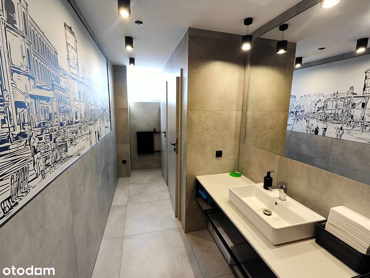 Biura blisko centrum, parking, kuchnia, łazienki, ogrzewaznie gazowe - Pełny obrazek: 5/9