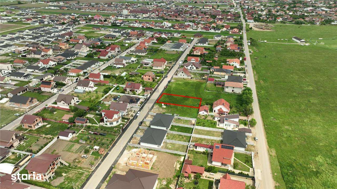 RECO Teren intravilan cu toate utilitatile- Nojorid 775 mp str. Octavi - Imagine principală: 2/5