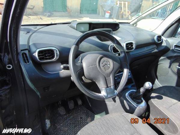 Plansa Bord Citroen c3 Picasso 2009-2016 airbag sofer pasager centuri fata dezmembrez - 1