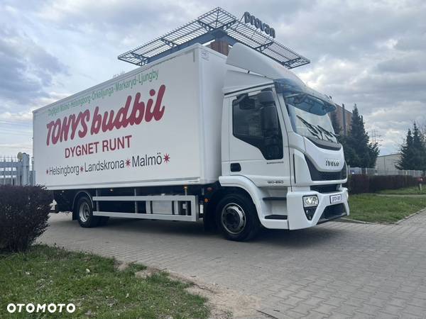 Iveco Eurocargo ML 120E25/P AUTOMAT KONTENER 7,1M WINDA 1500KG NISKI PRZEBIEG - 1