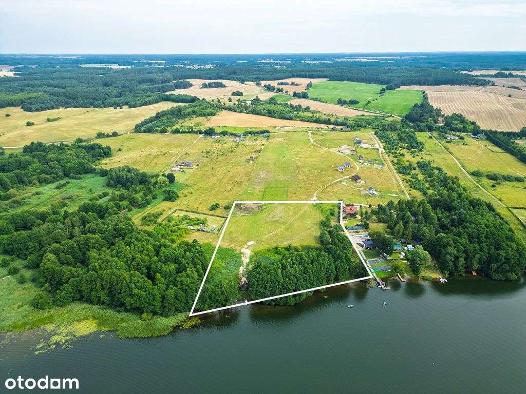 Inwestycyjny grunt z linią brzegową jeziora Lubie - Pełny obrazek: 5/14