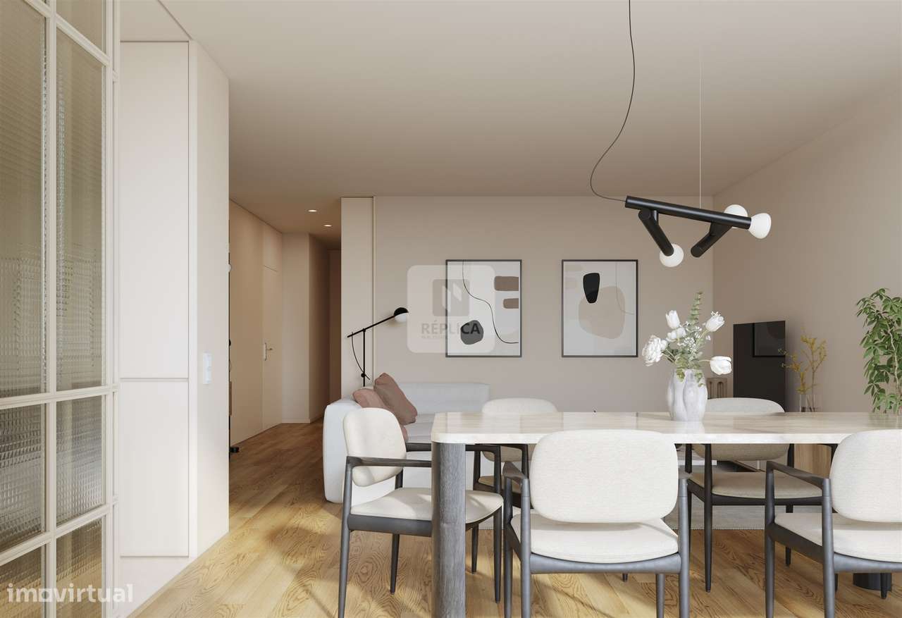 T1 Terraço 85 m2 e Garagem Matosinhos Sul | T1 Novo Porto | Sul 482 - Grande imagem: 3/15