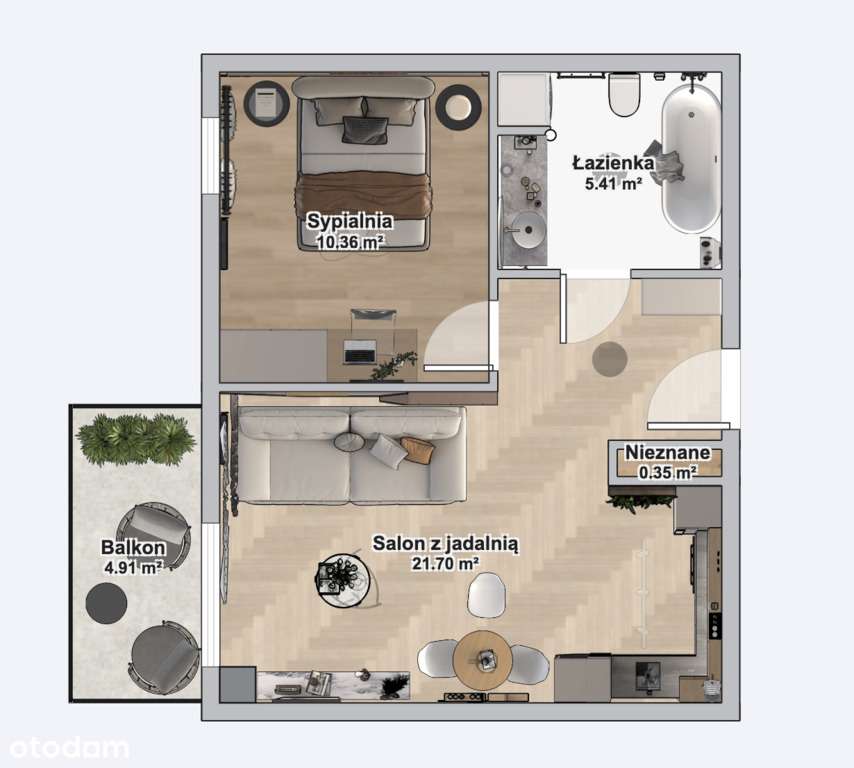 Gotowe mieszkanie przy parku - BEZ PCC I PROWIZJI-10