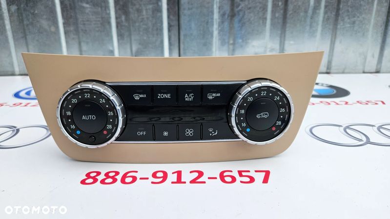 Mercedes GLE 292 Panel klimatyzacji Sterowanie nawiewem panel klimy AC A1669008721 - 1