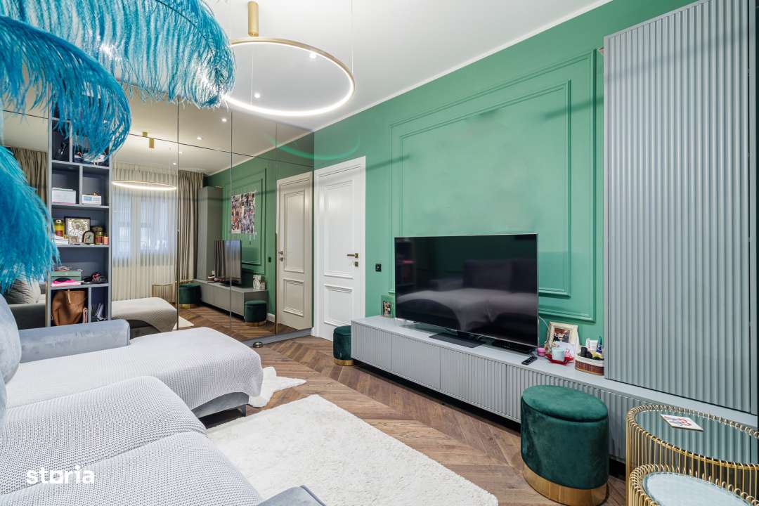 Apartament cu design modern si vibe elegant, 2 camere, decomandat – - Imagine principală: 2/10