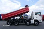 MAN TGS 35.460 / 8X4 / BASCULANTE 2 STR / BORDMATIC / MEILLER KIPPER / AUTOMAT / EURO 6 - 6