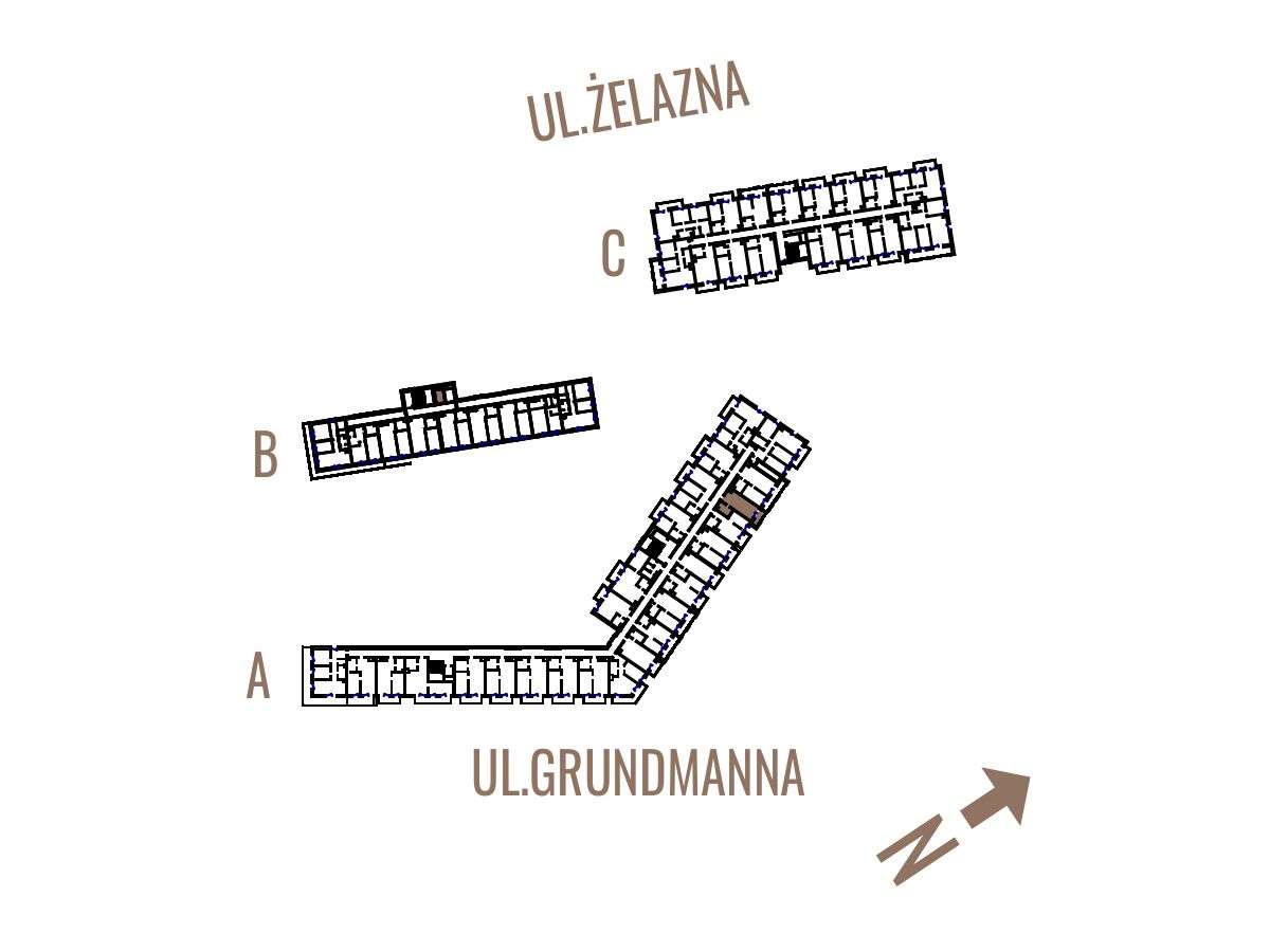 1 pokój z aneksem i balkonem – Apartamenty Grundma-15