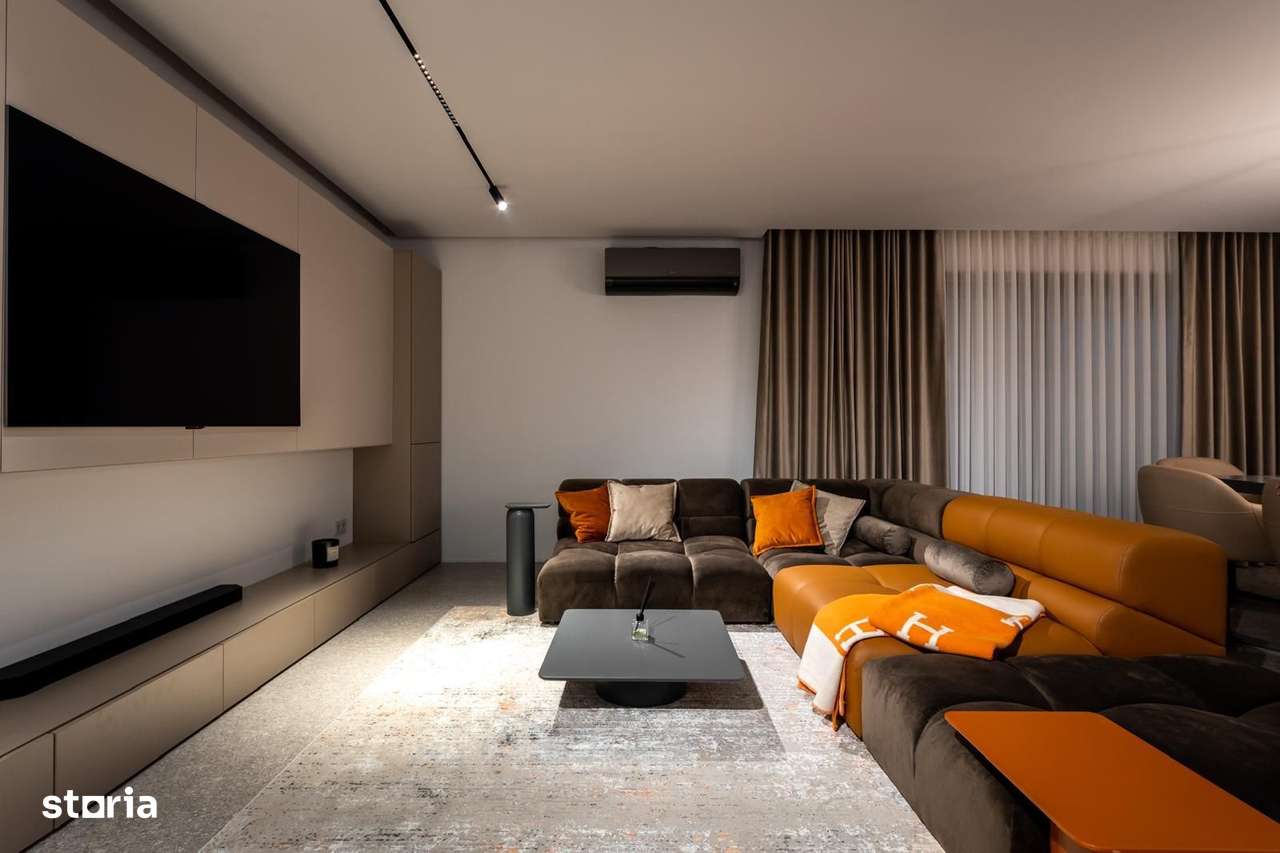 Apartament 3 camere de lux - Otopeni Premium 142 mp, mobilat Made in I-1