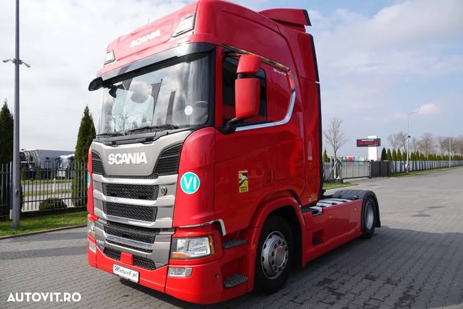 Scania R 500 / RETARDER / NAVI /I-PARK COOL / GOLD SERVICE / TANKS - 1400 L / EURO 6 /  2019 YEAR / - 4