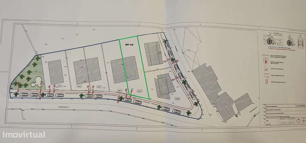 Lote para construção de moradia individual, Vilar de Figos, Lote1-10