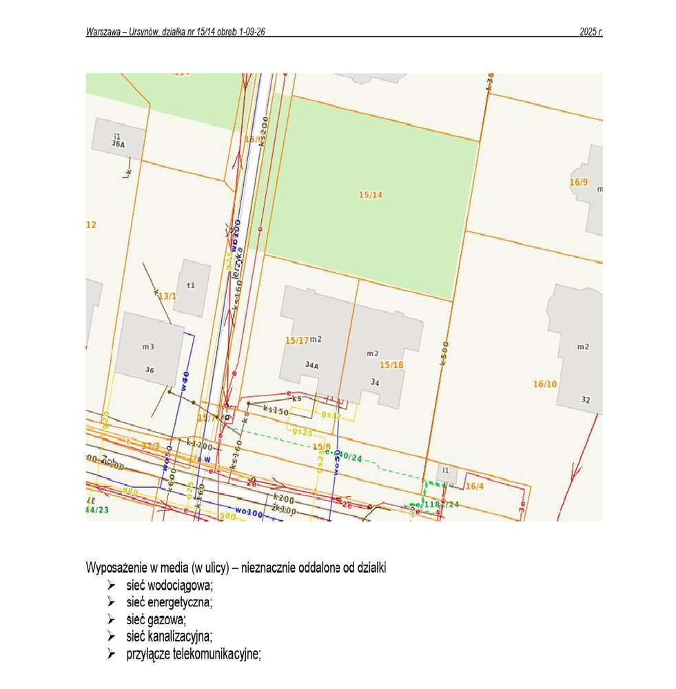 Działka 1021 m² pod dom wolnostojący/bliźniak – Ursynów, Jerzyka-1