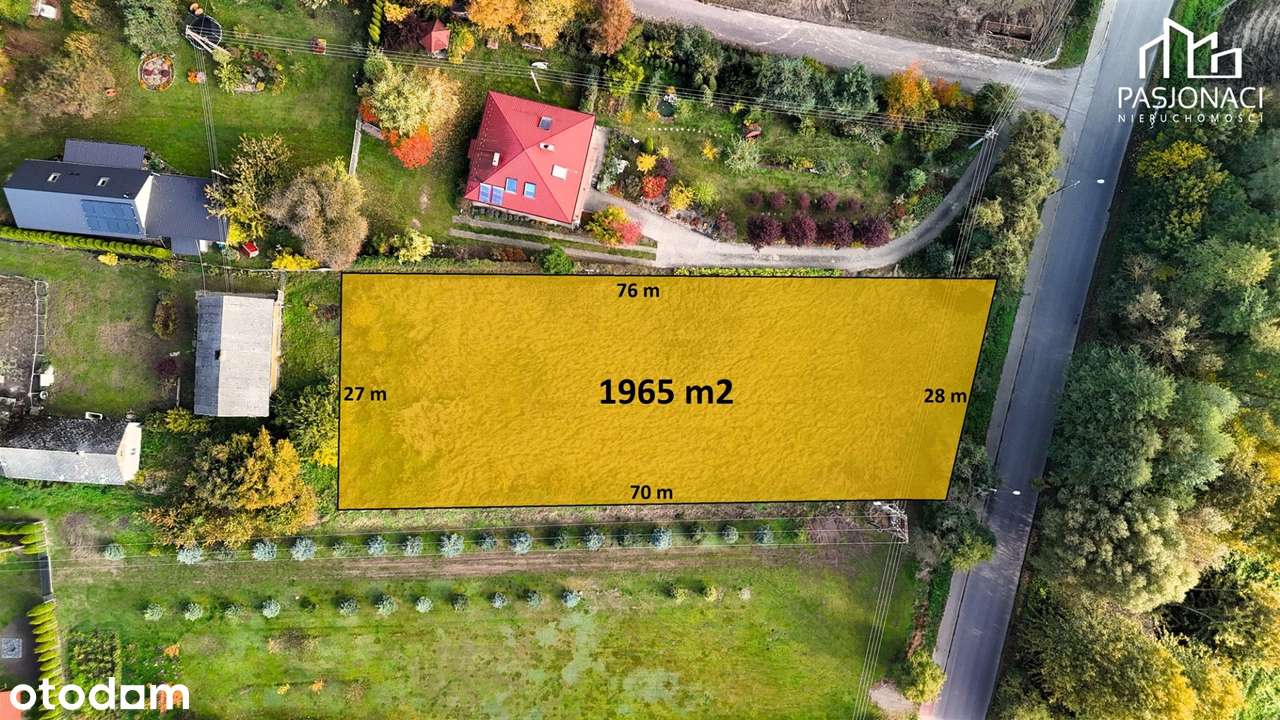 Działka budowlana - Strzyżewice 1965 m2 - Pełny obrazek: 4/10