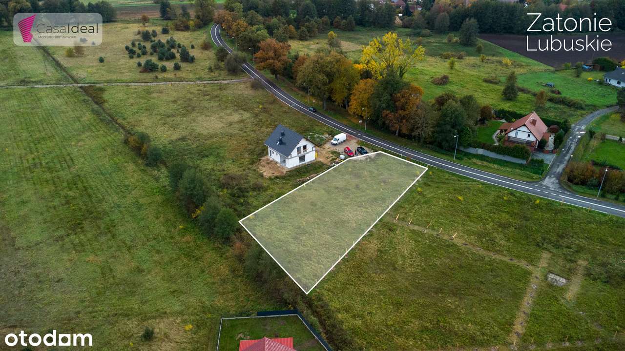 Na sprzedaż działka budowlana 1509 m² – Zatonie, ul. Zielonogórska!-4